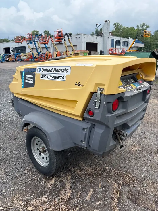 2019 Atlas Copco XAS185 KD FT4 Air Compressor