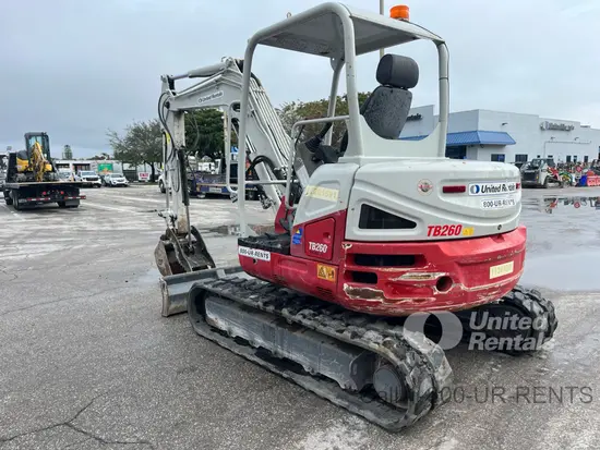 2021 Takeuchi TB260 Mini Excavator