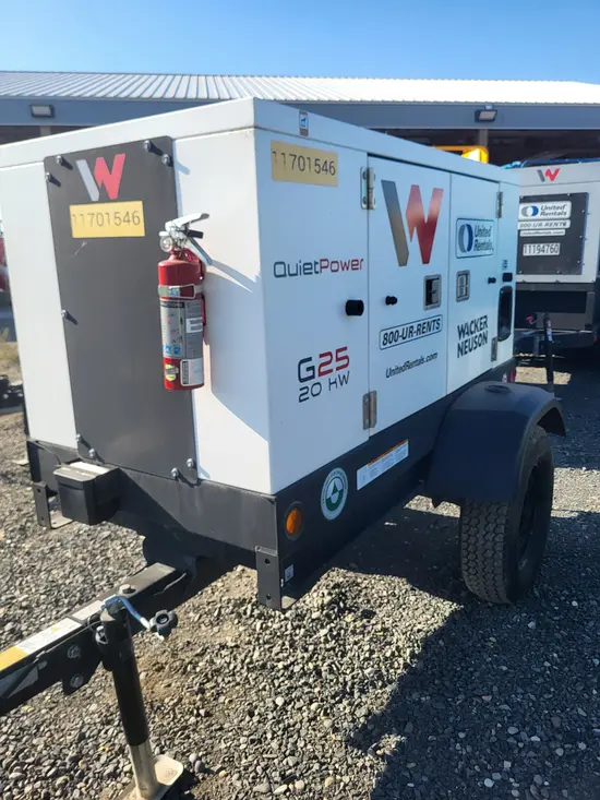 2023 Wacker Neuson G25 T4F Diesel Generator