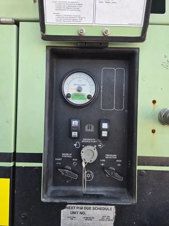 2019 Sullair 400HDPQ-CU Air Compressor