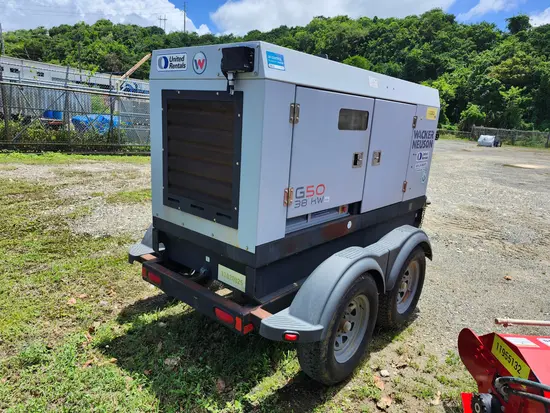 2019 Wacker Neuson G50 T4F Diesel Generator