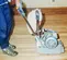 Silver ESSEX Drum Sander with Dust Bag, 8 in.