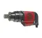 Black and red CHICAGOPN Impact Wrench, 1 1/2 in. Drive, #5 Spline