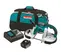Green and black and gray MAKITA Cordless Portable Band Saw, Electric-powered