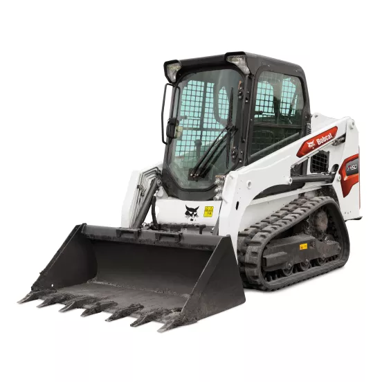 White and black BOBCAT Compact Track Loader