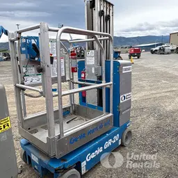 2018 Genie GR-20 Self-Propelled One-Person Lift