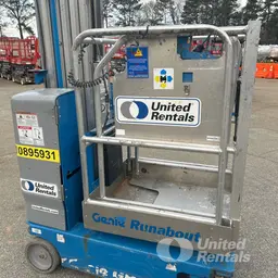 2019 Genie GR-20 Self-Propelled One-Person Lift