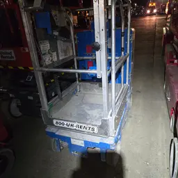 2019 Genie GR-12 Self-Propelled One-Person Lift