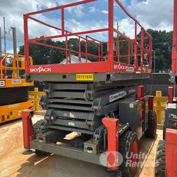 2018 Skyjack SJ8841RT Rough Terrain Scissor Lift