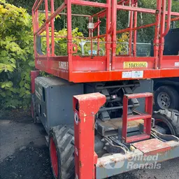 2018 Skyjack SJ6826RT Rough Terrain Scissor Lift