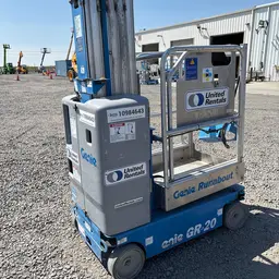 2019 Genie GR-20 Self-Propelled One-Person Lift