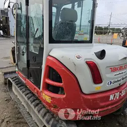 2021 Takeuchi TB370CR Mini Excavator