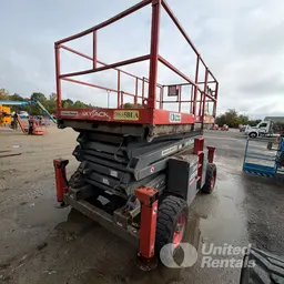 2018 Skyjack SJ8841RT Rough Terrain Scissor Lift