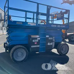 2017 Genie GS-4390 RT Rough Terrain Scissor Lift
